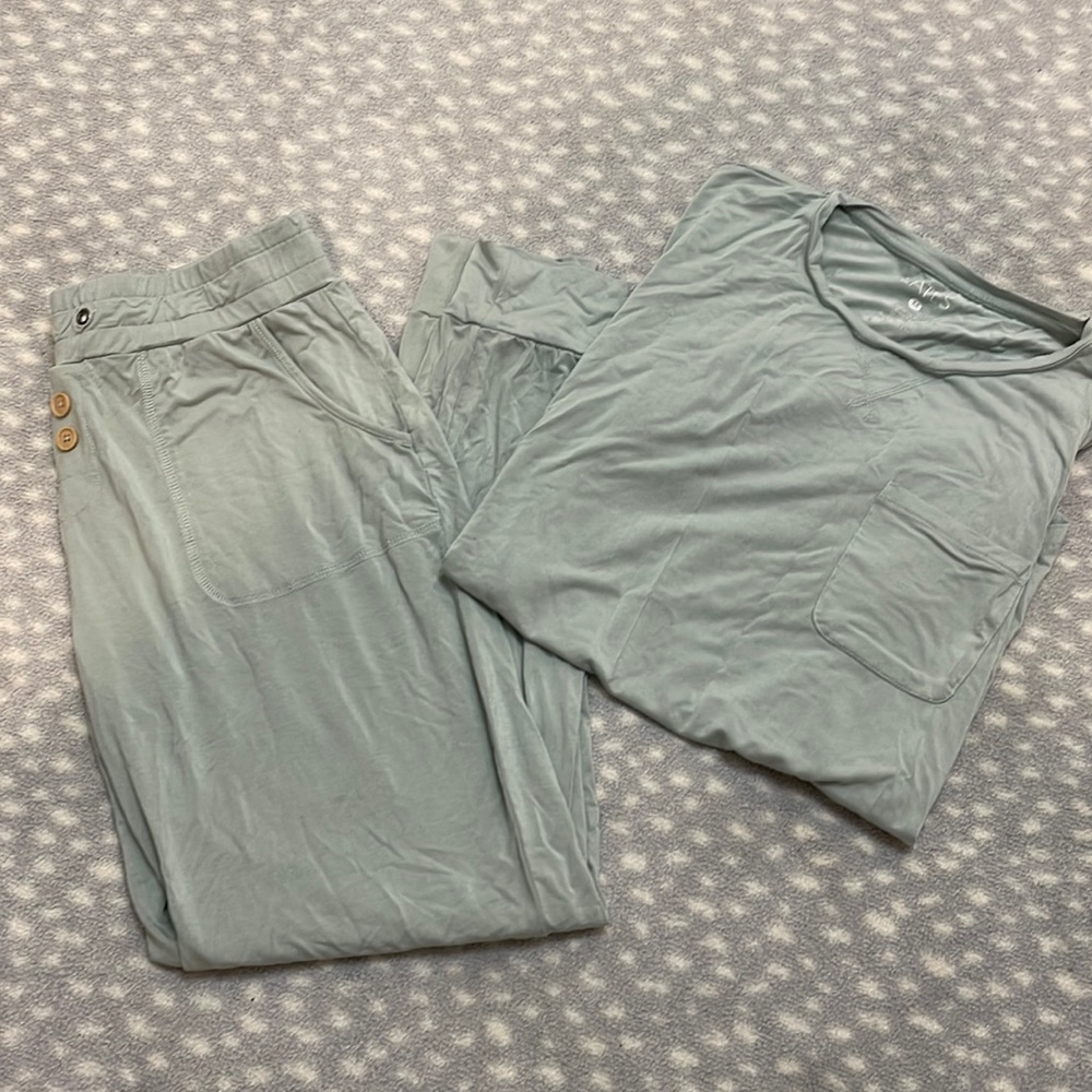 Lates by kate sage pj set. Medium